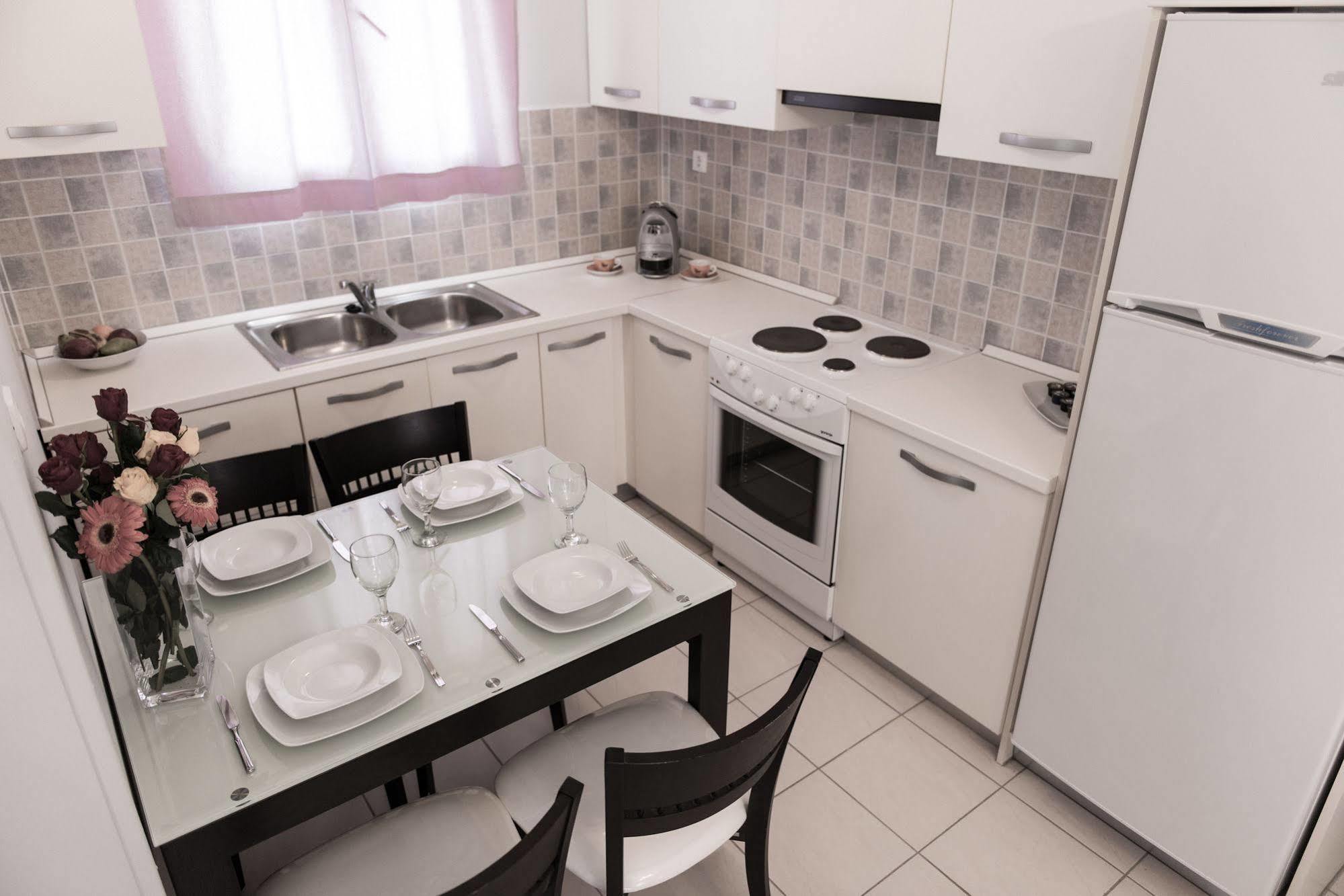 Anemi Leros Apartments Panteli Eksteriør bilde
