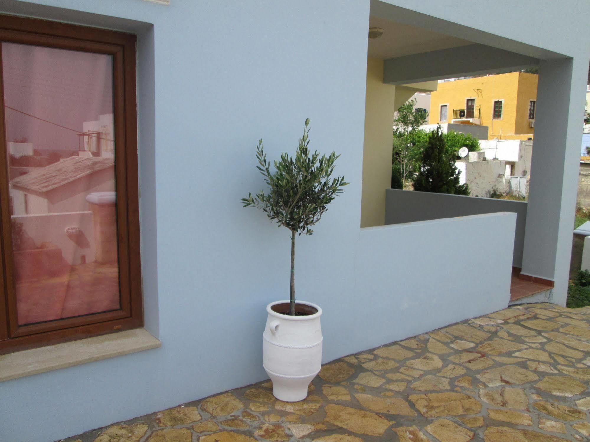 Anemi Leros Apartments Panteli Eksteriør bilde